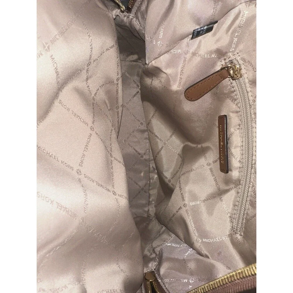 Michael Kors Dallas Medium Signature Logo Backpack